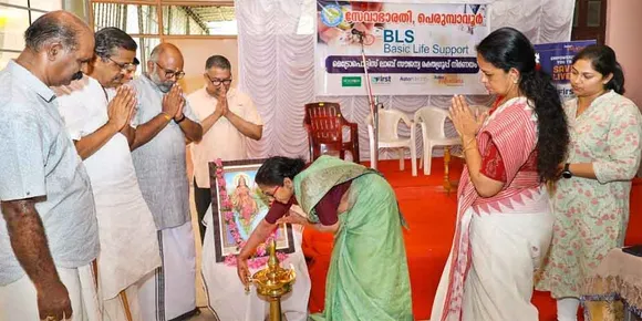ജീവൻരക്ഷാ പരിശീലനം നൽകി പെരുമ്പാവൂരിലെ സേവാഭാരതി