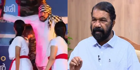 കലോത്സവ സ്വാഗതഗാനം: വിവാദം ദുരുദ്ദേശ്യപരമാണെന്ന് പേരാമ്പ്ര മാതാ കലാകേന്ദ്രം, 'ദൃശ്യാവിഷ്കാരം തയാറാക്കിയ സംഘത്തിന് ഇനി അവസരമില്ല': വിദ്യാഭ്യാസമന്ത്രി വി ശിവൻകുട്ടി