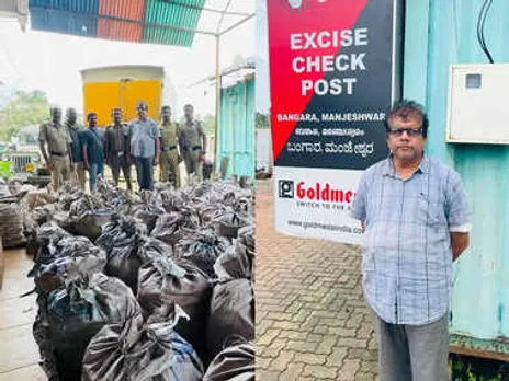 ഗുഡ്സ് വാഹനത്തിൽ ഗോവയിൽ നിന്ന് കേരളത്തിലേക്ക് കടത്താൻ ശ്രമിച്ച വൻ മദ്യശേഖരം പിടികൂടി; കർണാടക സ്വദേശി അറസ്റ്റിൽ
