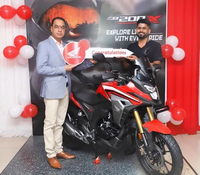 ഹോണ്ട ടൂവീലേഴ്‌സ് സിബി200എക്‌സിന്റെ വിതരണം ആരംഭിച്ചു