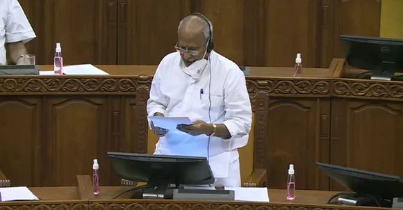 സ്പീക്കര്‍ മാതൃകയായില്ലെങ്കിലും മറ്റുള്ളവര്‍ക്ക് ഒപ്പമെങ്കിലും നില്‍ക്കണം; സ്പീക്കർക്കെതിരായ പ്രമേയത്തെ അനുകൂലിച്ച് ബിജെപി