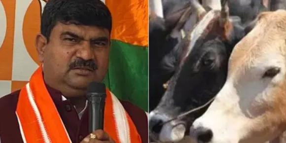 'പശുവിനെ കെട്ടിപ്പിടിക്കുന്നത് ബിപി കുറയ്ക്കും, അസുഖങ്ങൾ തടയും'; യുപി മൃഗ സംരക്ഷണ വകുപ്പ് മന്ത്രി