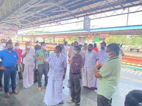കോട്ടയം റെയിൽവേ സ്റ്റേഷൻ നവീകരണം മാർച്ച്-ഏപ്രിൽ മാസത്തോടെ  പൂർത്തിയാക്കും: തോമസ് ചാഴികാടൻ എം.പി