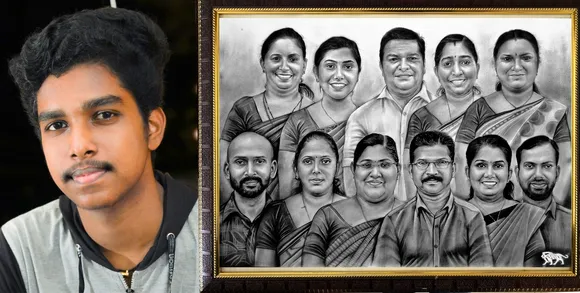 അധ്യാപകർക്ക് ആശ്ചര്യമായി ഒരു വ്യത്യസ്ത അധ്യാപകദിന സമ്മാനം... രാമപുരം മാർ ആഗസ്‌തീനോസ് കോളേജിലെ ബികോം രണ്ടാം വർഷ വിദ്യാർത്ഥിയായ ശ്രാവൺ ചന്ദ്രൻ തന്‍റെ ഡിപ്പാർട്മെന്റിലെ 11 അദ്ധ്യാപകരുടെ ചിത്രം വരച്ച് താരമായിരിക്കുകയാണ്