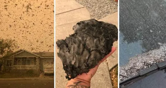 അമേരിക്കയിൽ ചാരമഴ പെയ്തിറങ്ങുന്നു ! ജനം കൂട്ടത്തോടെ പലായനത്തിനൊരുങ്ങുന്നു !!