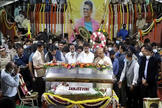 അന്തരിച്ച നടന്‍ പുനീത് രാജ്കുമാറിന്റെ സംസ്‌കാരം ഇന്ന്