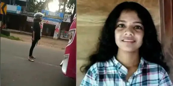 അമിത വേഗത്തിലെത്തിയ ബസ് യുവതി തടഞ്ഞിട്ട സംഭവത്തിൽ അന്വേഷണം; ഹാജരാകാൻ ബസ് ജീവനക്കാർക്ക് ആ‍ർടിഒയുടെ നിർദേശം
