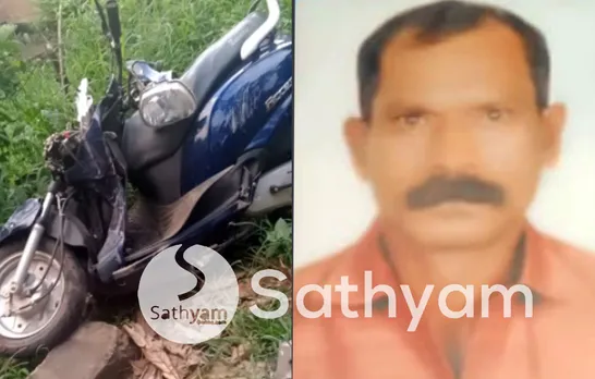 പാമ്പാടിയില്‍ സ്‌കൂട്ടറില്‍ മിനിവാന്‍ ഇടിച്ച് ഒരാള്‍ മരിച്ചു