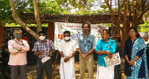 പാലക്കാട് ഗവ. വിക്റ്റോറിയ കോളജിൽ പറവകൾക്കായി സ്നേഹ തണ്ണീർകുടം ഒരുക്കി