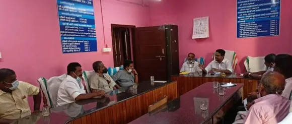 ഉഴവൂർ പഞ്ചായത്തിൽ കൊടിമരങ്ങൾ നീക്കം ചെയ്യാൻ നടപടി ആരംഭിച്ചു