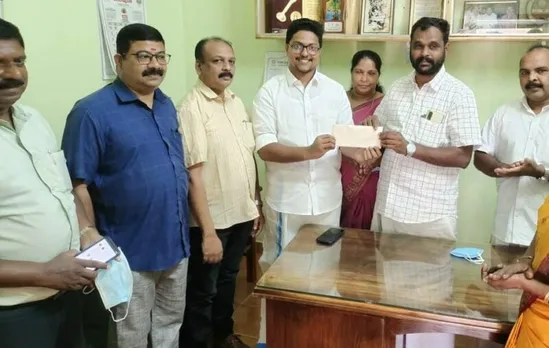 കൂട്ടിക്കൽ ഗ്രാമപഞ്ചായത്തിന് ഉഴവൂരിന്‍റെ കൈത്താങ്ങ്; അടിസ്ഥാന സൗകര്യങ്ങൾ പുനസ്ഥാപിക്കുന്നതിന് ഉഴവൂർ ഗ്രാമഞ്ചായത്തിന്റെ തനത് ഫണ്ടിൽ നിന്നും തുക കൈമാറി