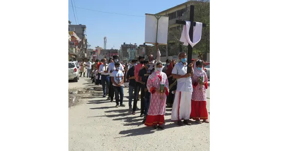 മേരിമാതാ സീറോ മലബാർ ദേവാലയത്തിൽ ദുഃഖവെള്ളി ആചരിച്ചു