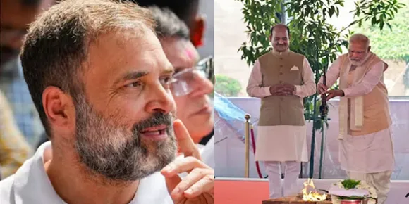 പാർലമെന്റ് മന്ദിരത്തിന്റെ ഉദ്ഘാടനം കിരീടധാരണം പോലെ പ്രധാനമന്ത്രി കണക്കാക്കുന്നുവെന്ന് രാഹുൽ ഗാന്ധി