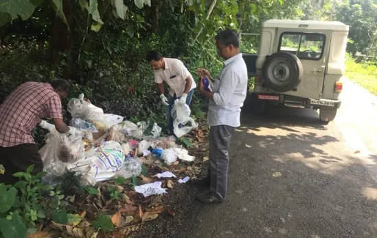 മാലിന്യം നിക്ഷേപിച്ചവർക്കെതിരെ കർശന നടപടിയുമായി പുറപ്പുഴ ഗ്രാമപഞ്ചായത്ത്