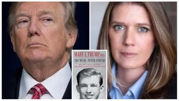 ട്രംപിനെകുറിച്ച് മേരി ട്രംപ് എഴുതിയ പുസ്തകം വിറ്റഴിച്ചതിൽ റിക്കാർഡ്