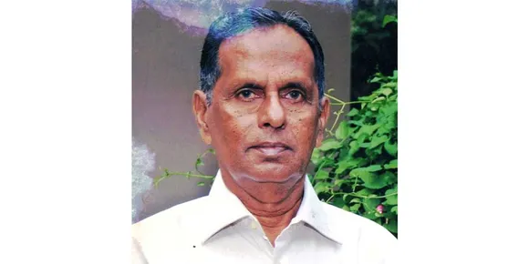 റിട്ട. പ്രൊഫ. പാലാ വെള്ളരിങ്ങാട്ട് വി.കെ ഇഗ്നേഷ്യസ് നിര്യാതനായി