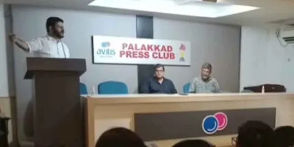 മാധ്യമവേട്ടയിൽ പാലക്കാട് പ്രസ്സ് ക്ലബ്ബ് പ്രതിഷേധിച്ചു