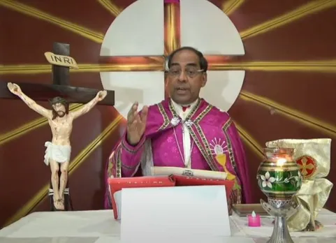 ഫരീദാബാദ് രൂപതയിൽ ആർച്ച് ബിഷപ് കുര്യാക്കോസ് ഭരണികുളങ്ങരയുടെ കാർമ്മികത്വത്തിൽ ദുഖവെള്ളി ആചരിച്ചു