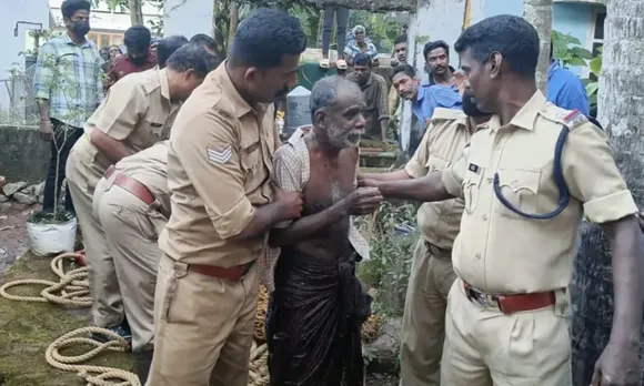 ശാസ്താംകോട്ട കോവൂരില്‍ കിണറ്റിൽ വീണയാളെ അഗ്നിശമനസേന രക്ഷപ്പെടുത്തി