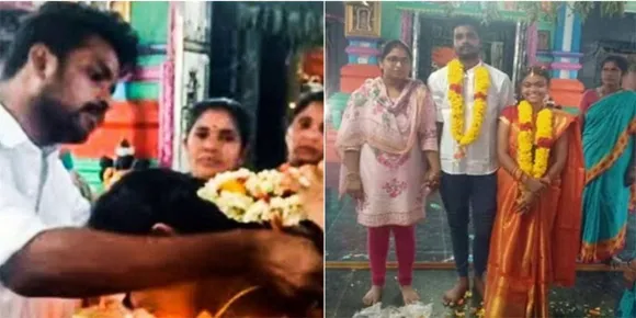 ഭര്‍ത്താവിനെ അന്വേഷിച്ച് കാമുകിയെത്തി; കൈയോടെ വിവാഹം നടത്തിക്കൊടുത്ത് ഭാര്യ