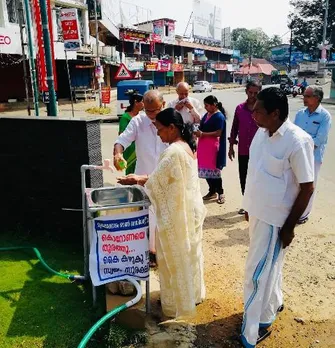 മുതലക്കോടത്ത് കൈകഴുകാൻ സംവിധാനം