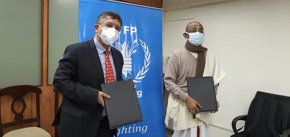 സ്കൂളുകളിലെ ഉച്ചഭക്ഷണ പരിപാടി മെച്ചപ്പെടുത്താന്‍ അക്ഷയപാത്ര ഫൗണ്ടേഷനും യുഎന്‍ വേള്‍ഡ് ഫൂഡ് പ്രോഗ്രാമുമായി കൈകോര്‍ക്കുന്നു