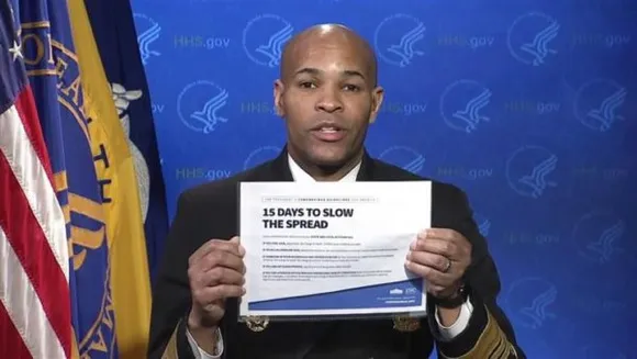 കൊവിഡ്-19: യു എസിലെ മൂന്ന് സംസ്ഥാനങ്ങള്‍ക്ക് സര്‍ജന്‍ ജനറലിന്റെ മുന്നറിയിപ്പ്