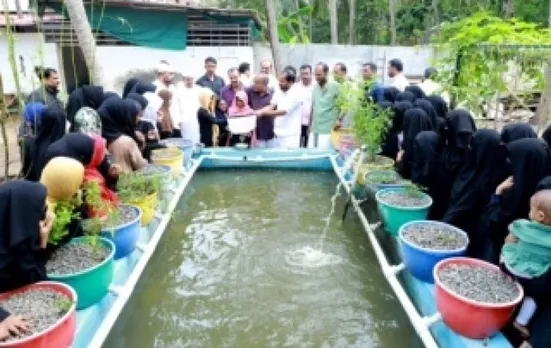 തൃത്തല്ലൂർ കെ എം എച്ച് എം ബനാത് അഗതിമന്ദിരത്തിലെ കുട്ടി കൃഷിയിടത്തിലെ മത്സ്യ കൃഷിയുടെ വിളവെടുപ്പ് ടി എൻ പ്രതാപൻ എം പി നിർവഹിച്ചു 