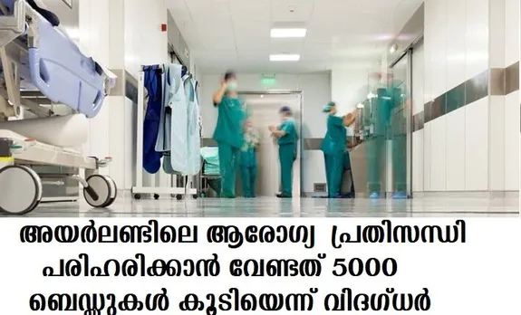 അയര്‍ലണ്ടിലെ ആരോഗ്യ പ്രതിസന്ധി പരിഹരിക്കാന്‍ വേണ്ടത് 5000 ബെഡ്ഡുകള്‍ കൂടിയെന്ന് വിദഗ്ധര്‍