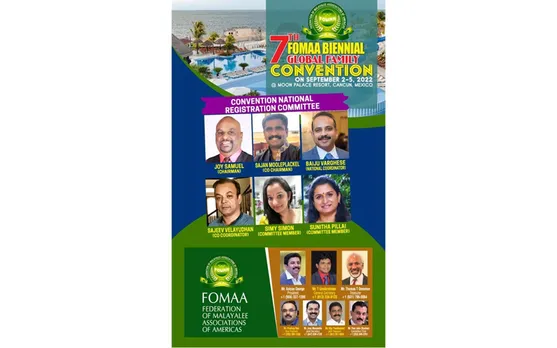 ഫോമാ കൻകൂൺ രാജ്യാന്തര കുടുംബ സംഗമം; രജിസ്‌ട്രേഷൻ കമ്മറ്റി ജോയ് സാമുവേൽ ചെയർമാനായും, ബൈജു വർഗ്ഗീസ് കോർഡിനേറ്റർ ആയും തെരഞ്ഞെടുക്കപ്പെട്ടു