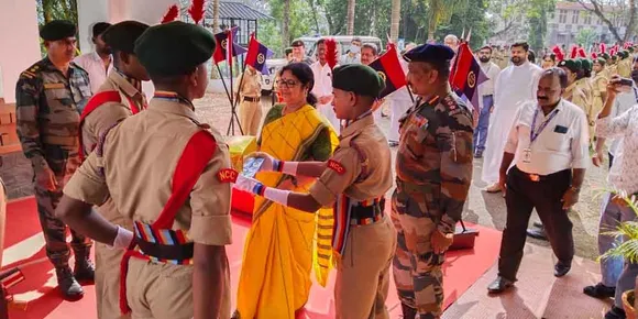 17 -ാം കേരള എൻസിസി ബറ്റാലിയന്‍റെ ആഭിമുഖ്യത്തിൽ ഉഴവൂർ സെന്‍റ് സ്റ്റീഫൻസ് കോളേജിൽ നടന്നു വന്നിരുന്ന എൻസിസി ക്യാമ്പിന് ഇന്ന് സമാപനം