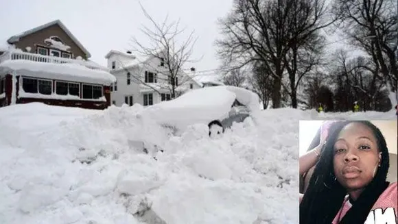അതിശക്തമായ മഞ്ഞുവീഴ്ചയ്ക്കിടെ കാറിനുള്ളിൽ കുടുങ്ങി; യുഎസിൽ യുവതിക്ക് ദാരുണാന്ത്യം
