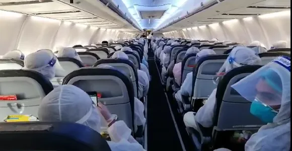 അല്‍കോബാര്‍ കെഎംസിസി ചാര്‍ട്ടേഡ് ഫ്‌ലൈറ്റ് 177 യാത്രികരുമായി നാട്ടിലെത്തി.