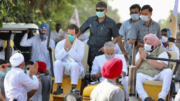 കര്‍ഷക ബില്ലിനെതിരായിട്ടുള്ള രാഹുല്‍ ഗാന്ധിയുടെ ട്രാക്ട്രര്‍ റാലി പഞ്ചാബിന്റെ ഗ്രാമങ്ങളില്‍ വന്‍ തരങ്കമായി മാറി. അകാലിദള്‍ ചതിയന്മാരുടെ പാര്‍ട്ടിയെന്ന് രാഹുല്‍ ഗാന്ധി, ഹരിയാനയിലും റാലി വന്‍ വിജയമാക്കാന്‍ കോണ്‍ഗ്രസ്.