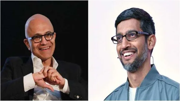 ഇന്ത്യൻ ക്രിക്കറ്റ് ടീമംഗങ്ങളെ അഭിനന്ദിച്ചു സത്യ നദല്ലയും സുന്ദർ പിച്ചെയും