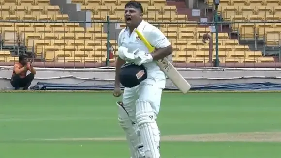 രഞ്ജിയിൽ തകർപ്പൻ ഫോം തുടർന്ന് സർഫറാസ്; ഫൈനലിലും സെഞ്ചുറി