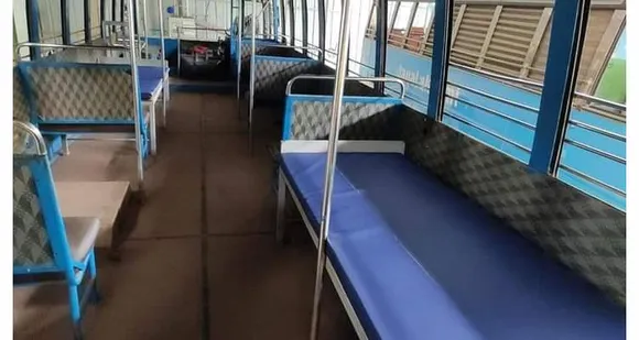 മൊബൈൽ ആശുപത്രിയാക്കി മാറ്റി സ്വകാര്യ ബസ്