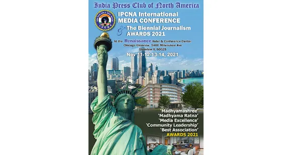 ഇന്ത്യാ പ്രസ് ക്ലബ് അന്തർദേശീയ മാധ്യമ സമ്മേളനം നവംമ്പർ 11 മുതൽ 14 വരെ ചിക്കാഗോയിൽ