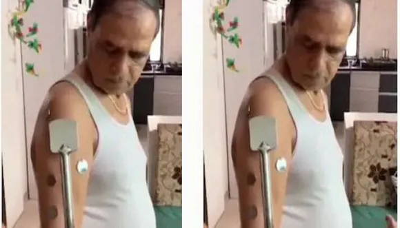 കോവിഡ് വാക്സിന്‍ സ്വീകരിച്ച ശേഷം 'കാന്തിക ശക്തി' ലഭിച്ചുവെന്ന് 70കാരന്‍