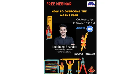 'കണക്കിനോടുള്ള ഭയത്തെ എങ്ങനെ തരണം ചെയ്യാം?' നാഷണൽ ചൈൽഡ് ഡെവലപ്പ്മെന്റ് കൌൺസിൽ നടത്തുന്ന സൗജന്യ വെബിനാർ