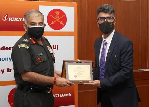 സൈനികര്‍ക്ക് പ്രത്യേക ആനുകൂല്യങ്ങള്‍ നല്‍കുന്നതിനുള്ള ധാരണാപത്രം പുതുക്കി ഐസിഐസിഐ ബാങ്ക്-ഇന്ത്യന്‍ ആര്‍മി