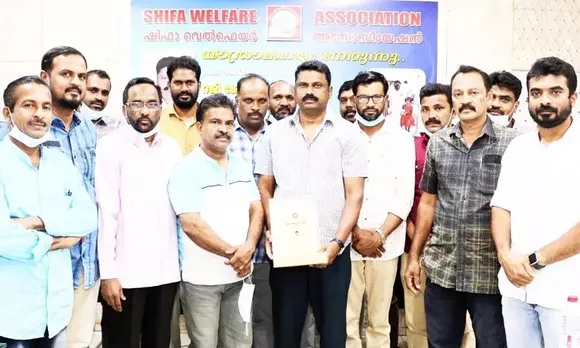 റെജി ജോൺ പുത്തൂരിന് ഷിഫ വെൽഫെയർ അസോസിയേഷൻ യാത്രയയപ്പ് നൽകി