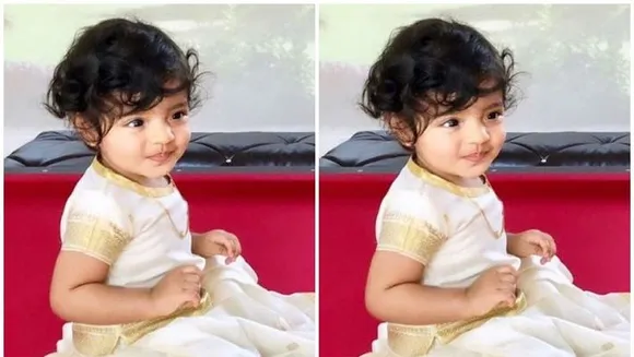 പട്ടുപാവാടയണിഞ്ഞ് അറിന്‍: മകളുടെ ചിത്രം പങ്കുവെച്ച്  അസിൻ