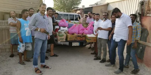 സഹായ ഹസ്തം നീട്ടി മലപ്പുറം ഓ ഐ സി സി .