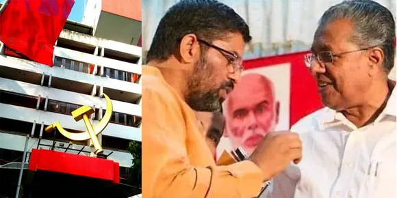 'ഫ്രഷ്, ഫ്രഷേയ്': മുഖ്യമന്ത്രിയുടെയും സന്ദീപാനന്ദ ഗിരിയുടെയും ചിത്രം പങ്കുവെച്ച്‌ ബല്‍റാം