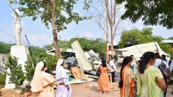 ഡൽഹിയിൽ കത്തോലിക്ക ദേവാലയം പൊളിച്ച അധികൃതരുടെ നടപടി മതേതരത്വത്തിനെതിരേയുള്ള കടുത്ത വെല്ലുവിളിയാണെന്ന് കെ സുധാകരൻ