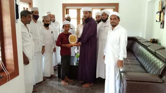 കുമ്പടാജെ റെയ്ഞ്ച് എസ് എസ് എൽ സി പരീക്ഷയിൽ ഉന്നത വിജയം കൈവരിച്ച വിദ്യാർത്ഥിനിയെ അനുമോദിച്ചു