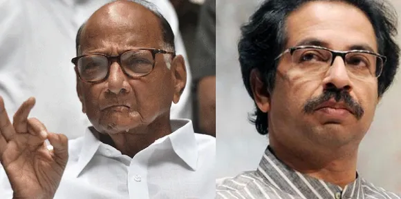 മഹാരാഷ്ട്രയില്‍ അട്ടിമറിക്ക് സാധ്യത. ശിവസേന സര്‍ക്കാരുണ്ടാക്കിയാല്‍ 106 യുപിഎ എംഎല്‍എമാരുടെ പിന്തുണ വാക്ധാനം ചെയ്ത് ശരത് പവാറിന്‍റെ നീക്കം. താക്കറെയുടെ പ്രതിനിധി പവാറിനെ കണ്ടു