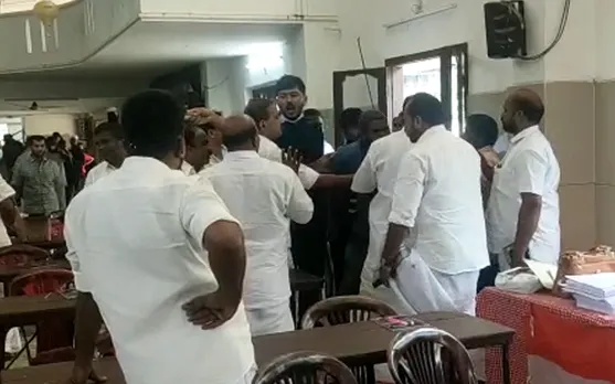 കോണ്‍ഗ്രസ് യൂണിറ്റ് കമ്മറ്റി (സിയുസി) ശില്‍പശാലയില്‍ കോട്ടയത്തും സംഘര്‍ഷം ! ഈരാറ്റുപേട്ട ടൗണ്‍ മണ്ഡലം കമ്മറ്റി നടത്തിയ ശില്‍പശാല അലങ്കോലപ്പെടുത്തിയത് ബ്ലോക്ക് കമ്മറ്റിയിലെ മുതിര്‍ന്ന നേതാവിന്റെ നിര്‍ദേശ പ്രകാരം. കെ സുധാകരന്റെ നിര്‍ദേശങ്ങള്‍ക്ക് പുല്ലുവില; ഈരാറ്റുപേട്ടയില്‍ സിയുസി വേണ്ടെന്ന് ഒരു വിഭാഗം നേതാക്കള്‍ ! ഈരാറ്റുപേട്ടയിലെ തമ്മിലടിക്ക് പിന്നില്‍ ഗ്രൂപ്പുകളി തന്നെ. സംഘര്‍ഷത്തെപ്പറ്റി അന്വേഷണം വേണമെന്ന് ആവശ്യം