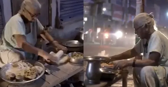 മറ്റൊന്നും എനിക്ക് ചെയ്യാനില്ല, അതുകൊണ്ട് ഈ ജോലി ചെയ്യുന്നു; എഴുപതാം വയസിലും പാതിരാത്രി റോഡരികിൽ ചപ്പാത്തിവിൽപന;  നോവും വിഡിയോ